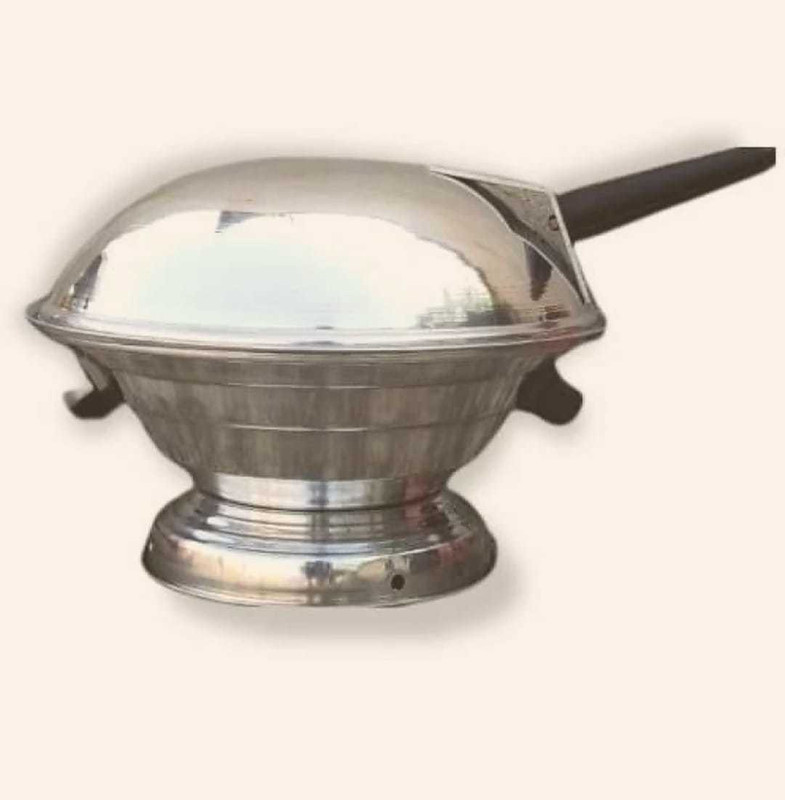 maa narmada aluminiumsteel11 with 1 Skewer Gas Grill(Portable)