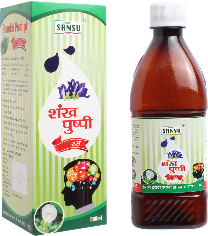 Sansu Shankh Pushpi Ras/ Juice 500ML(500 ml)