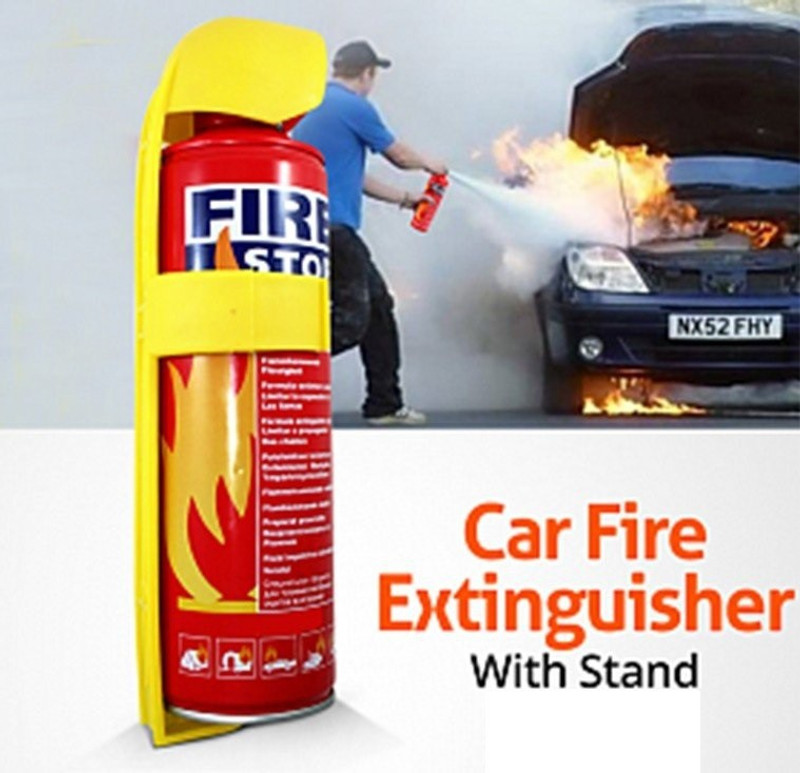 Nexshop ™Car Fire Stop Fire Extinguisher Fire Extinguisher Mount Fire Extinguisher Mount(0.5 kg)