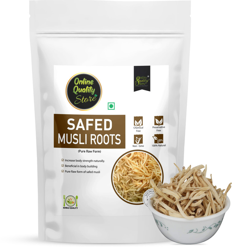 Online Quality Store Safed Musli Roots Seed(100 g)