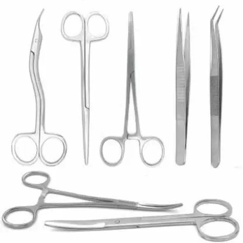 Agarwals Minor Surgery Set Serrated Forceps