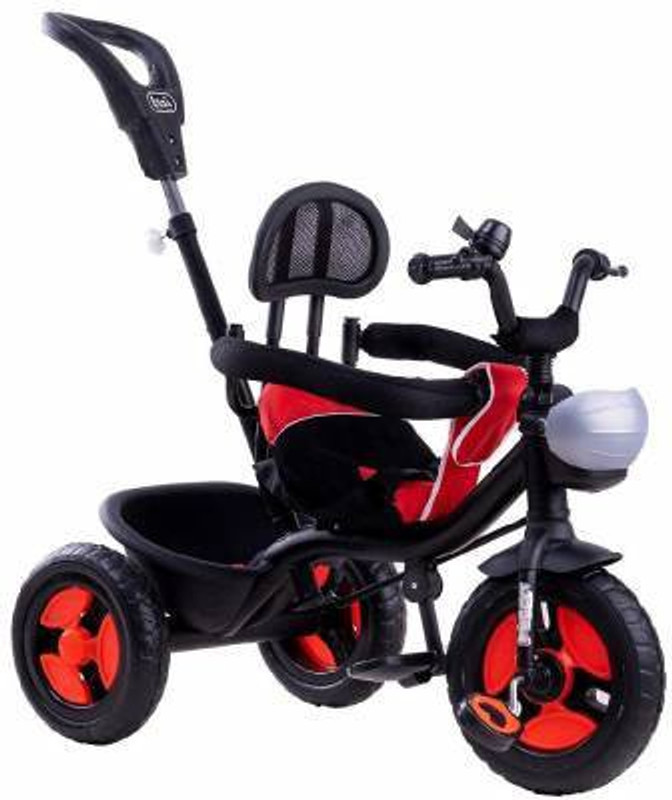 TOYSHOPPEE RECOMMENDED FOR TODDLER 1-5 YEAR CHILDREN TRICYCLE FOR KIDS Tricycle for Kids with Parental /Push Handle & Safety Bar for Kids Cycle Tricycle(Red)