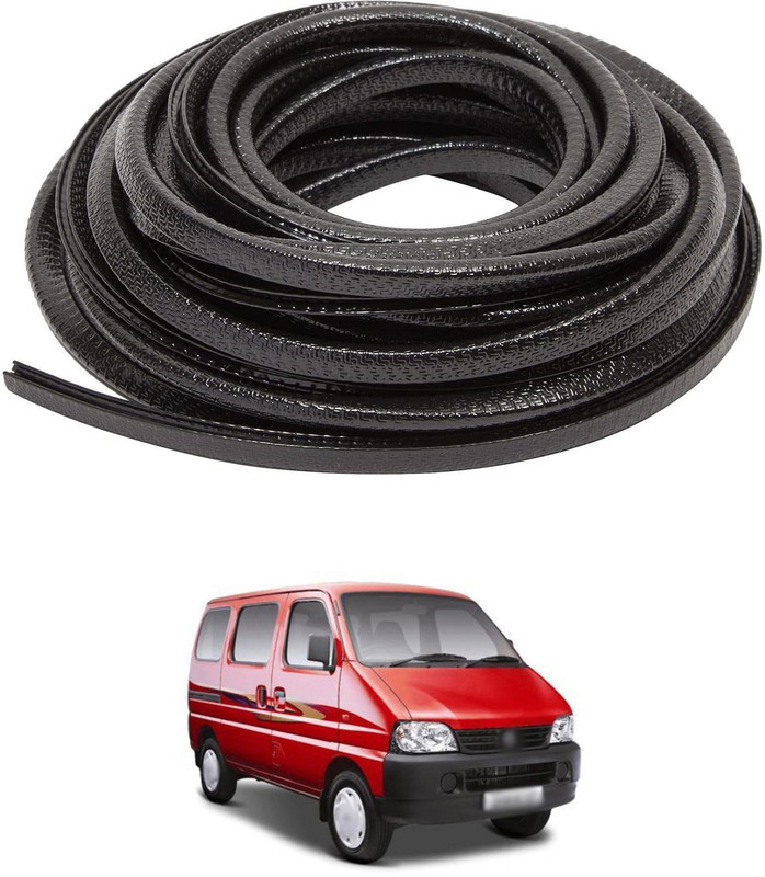 PROEDITION Plastic, Rubber Car Door Guard(Black, Pack of 1, Maruti, Eeco)