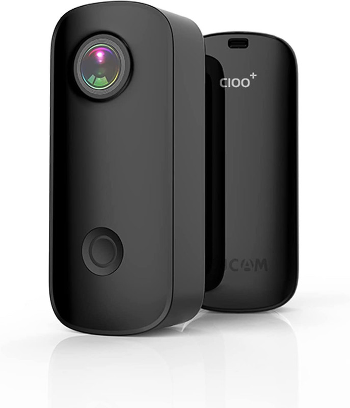 SJCAM Action Camera C100+ 2K 30FPS | 30M Water Resistant | Magnetic Body Action Camera | WiFi 2.4 GHZ | Live Streaming | Insta Go | Body Cam | Webcam Sports and Action Camera(Black, 1440 MP)