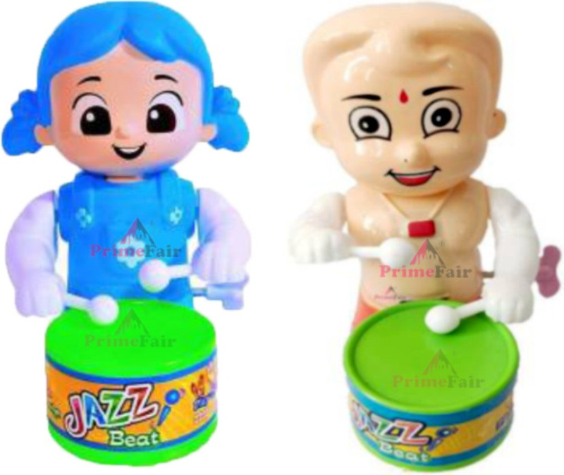 PRIMEFAIR Drumming and Dancing Action for Kids Baby Rattle Toys Set Toddler Kids(Multicolor)