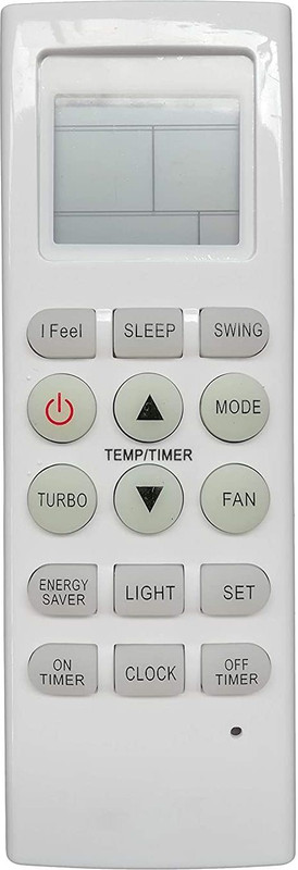BhalTech 36 AC Compatible for  Lloyd AC Remote Controller(White)