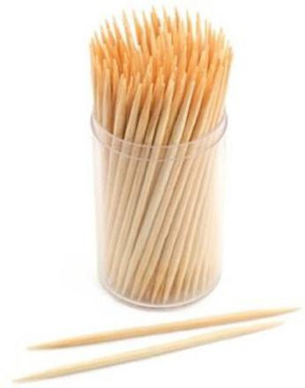 offroad Wooden Toothpick Sticks (PACK OF 500)(5 cm, Pack of 500)