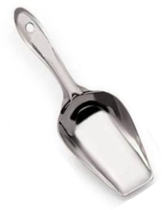 rushabh collections Heavy Stainless Steel Small Atta Scoop Kitchen Scoop