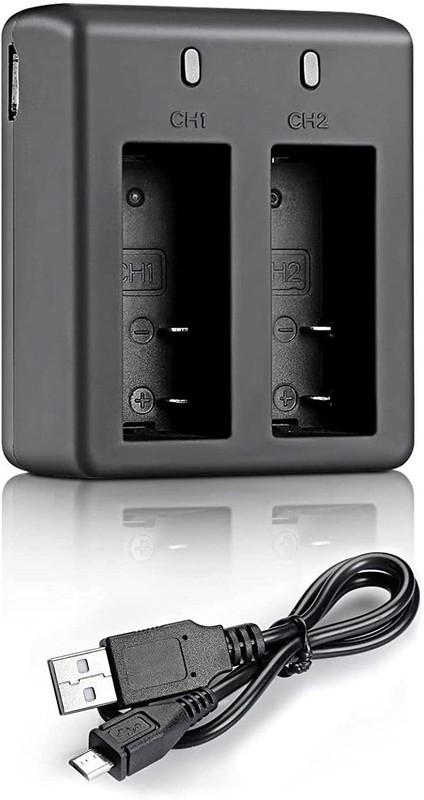 CASON 20 W 1 A Wall Charger for Camera with Detachable Cable(Black, Cable Included)