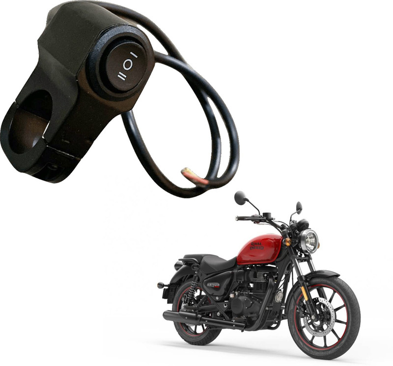 Dhe Best Bike Fog Lamp/Head Handlebar Mount Switch for Handle Bar Grip For Royal Enfield Meteor 350(Pack of 1)