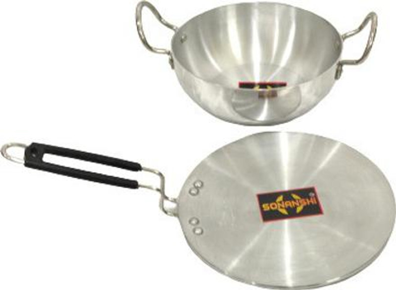 Sonanshi Induction Bottom Cookware Set(Aluminium, 2 - Piece)