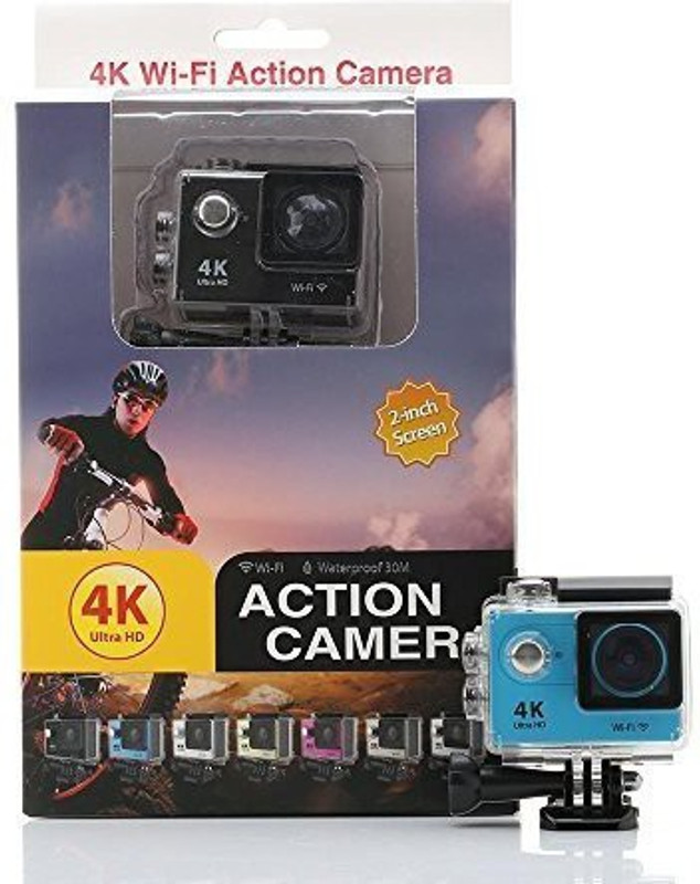 Elevea 4K 1080p ( 12 years Warranty ) AK37 4k 1080p Action camera Sports and Action Camera(Multicolor, 16 MP)