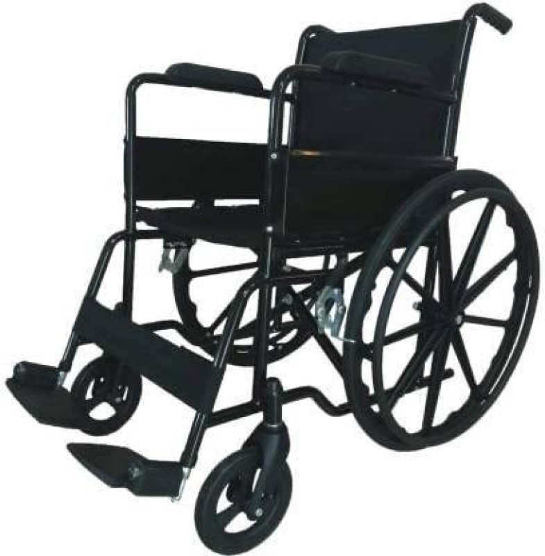 MOWELL Ideal for Old Elder People,Senior Citizen, Adult, Handicap & Patients Manual Wheelchair(Self-propelled Wheelchair)