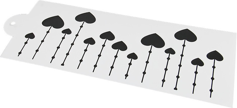 Finedecor Cake Side Stencil, Cake Top Stencil, Cookie Stencil, Cupcake Stencil, Easter Egg Stencil(Pack of 1)