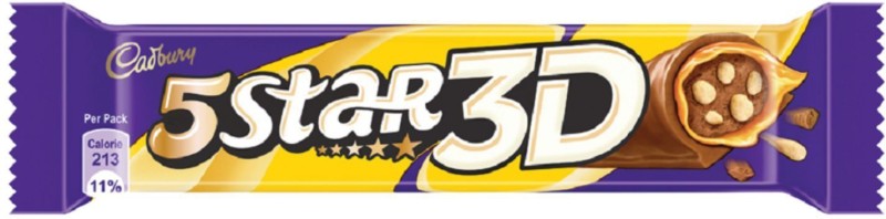 Cadbury 5 Star 3D Chocolate Bars