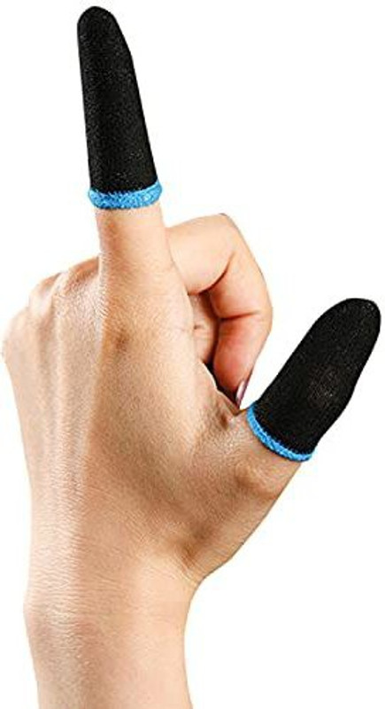 TQS PUBG Finger Sleeve Breathable Professional Gaming Gloves for All Finger Sleeve(Pack of 2)