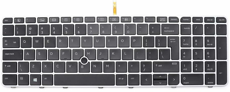 SellZone ZBook 15u G3 With Backlight Laptop Keyboard Replacement Key