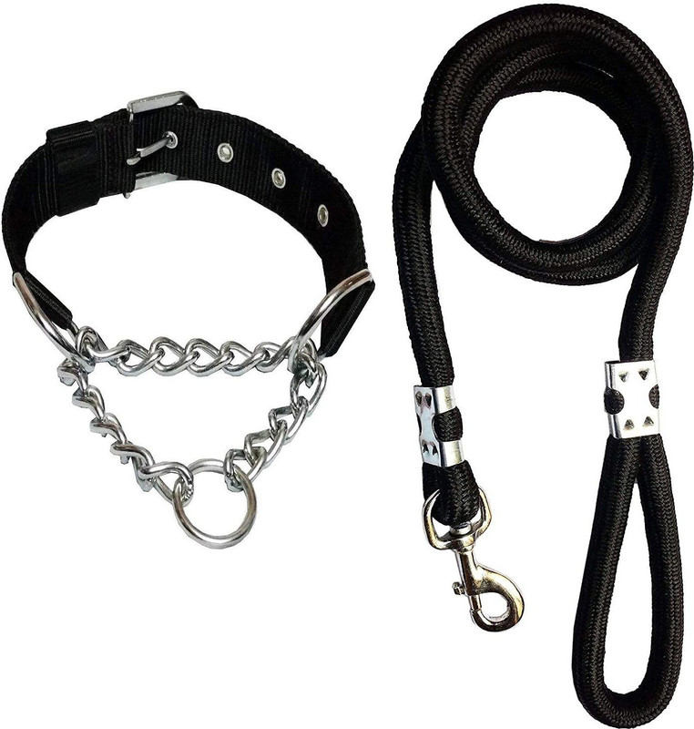 FONDLE 160 cm Dog Cord Leash(Black)