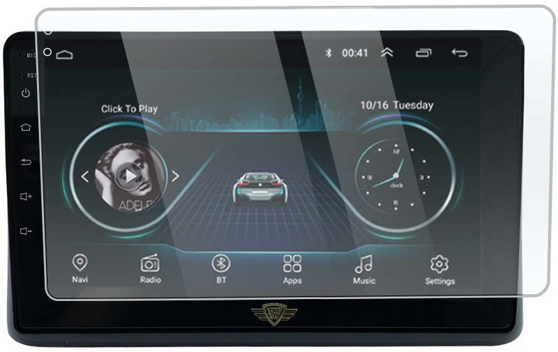 ICAR Screen Guard for 9 inch Screen Guard/Touch Screen Guard/Screen Protector Display Monitor Glass for Suzuki Old Wagon-R Double DIN Car Android Music System[for After Market Car Stereo(Pack of 1)
