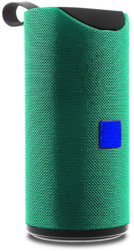 Worricow Stylish High Bass Portable TG-113 wireless speaker with In-built Mic, AUX, FM MP3 Player(Blue, 0 Display)