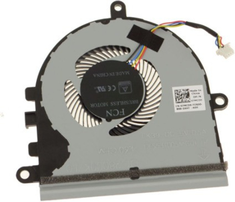 BLSM Dell Inspiron 15 5570 5575 P75F 15-5570 I5575-A21 Laptop Cooling Fan Cooling Fan Laptop Cooler(Silver, Black)