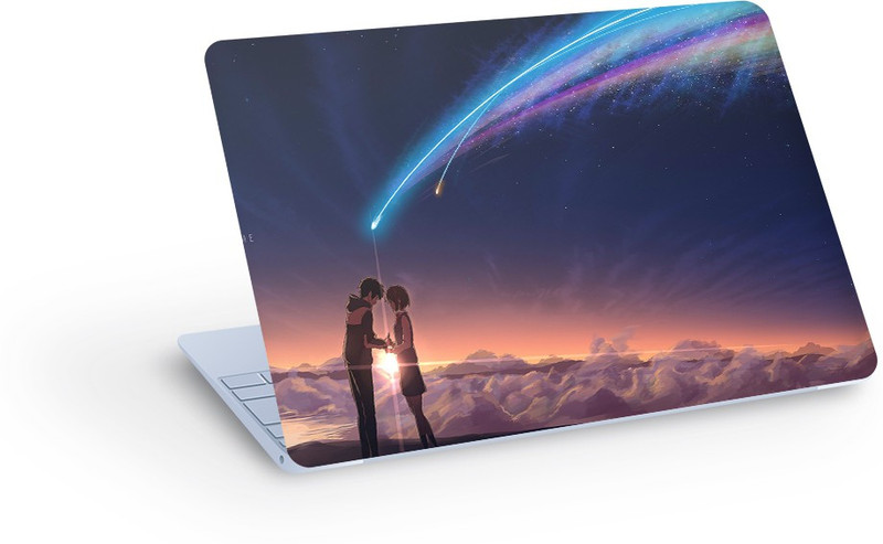 Yuckquee Anime Attack on Titan Laptop Skin/Vinyl for 15.6 inches for Laptop or . A-14 Vinyl Reusable Laptop Skin Compatible for 15.6 inch(Theme: Superheroes)