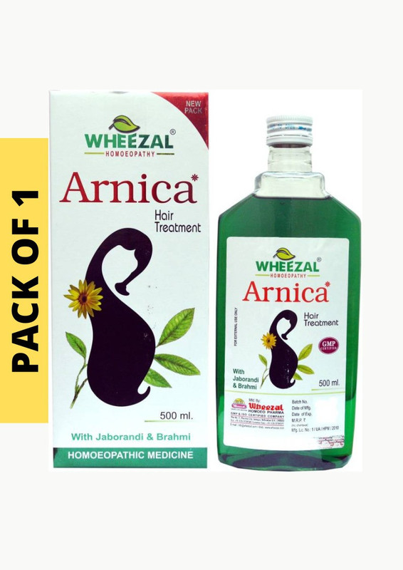 WHEEZAL HOMEOTRADE ARNICA HAIR TREATMENT 500ML PACK OF 1 Hair Oil(500 ml)