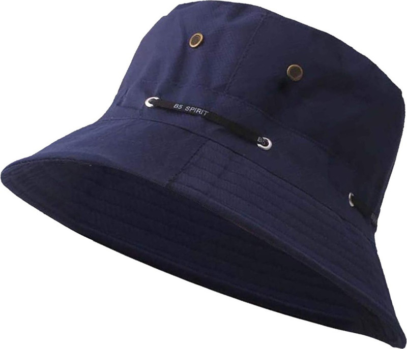 Missby Beach Bucket Sun Hat(Blue, Pack of 1)