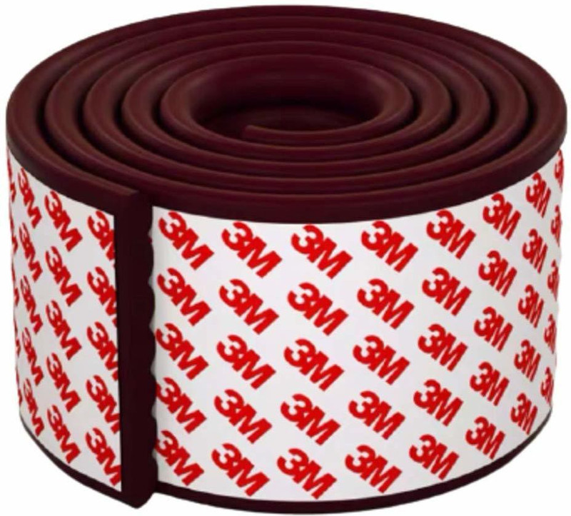 PLENARO Extra Thick Furniture Table Edge Protectors Foam Baby Safety Bumper Guard(Brown)