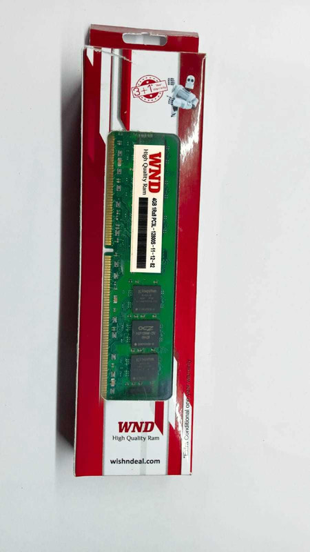 wnd 12800 DDR3 4 GB (Dual Channel) PC (RAM)