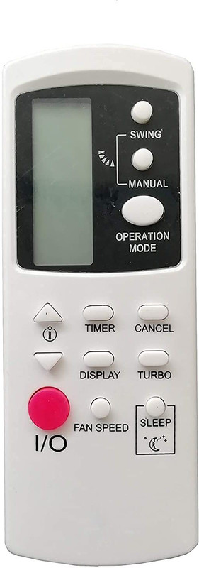 BhalTech 190 AC Compatible for Bluestar AC Remote Controller(White)