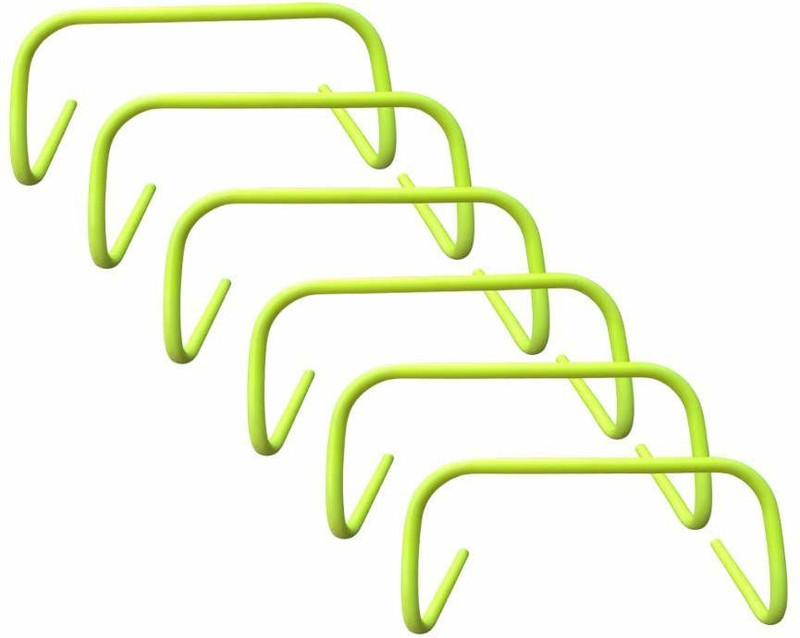 YMD Agility Hurdle 9 inch Set of 10 pcs | Football Speed Hurdle for Running | School Model Agility Hurdle for Unisex Adults PVC Speed Hurdles(For Adults, Children Pack of 10)
