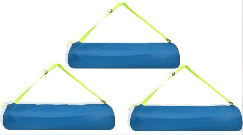 PANCHTATAVA Stylish Pack of 2 Parachute Dori Lock Combo Yoga Mat Cover Only(Multicolor, Sling Bag)