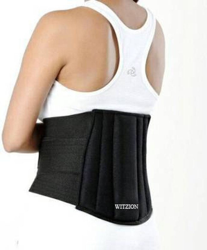 Witzion Lumber Sacral Support Belt back pain relief for Men & Women Waist Support Back / Lumbar Support