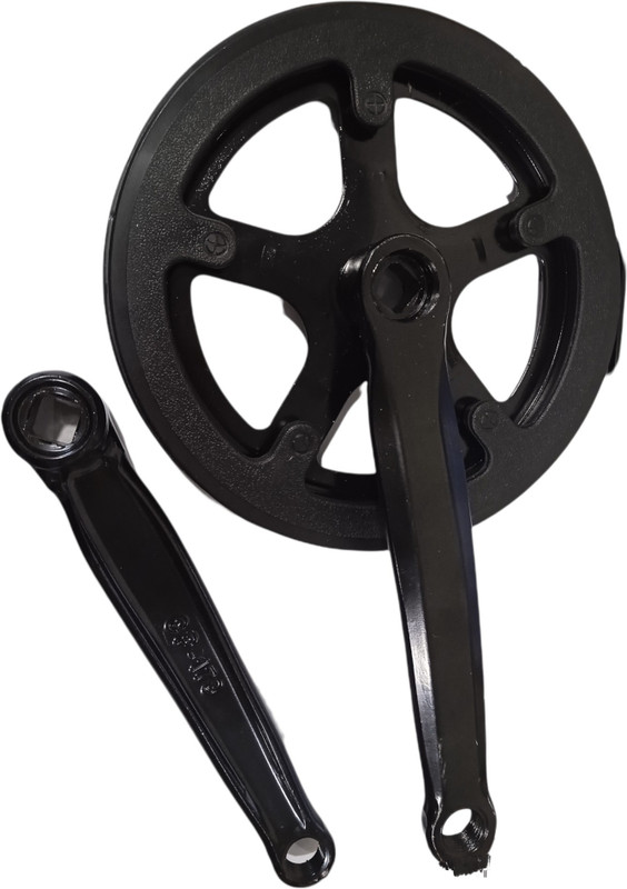 Protos India.Net Cotterless crankset for single, 7 gears, 21 gears with 40T Full Length Bicycle Brake Disk