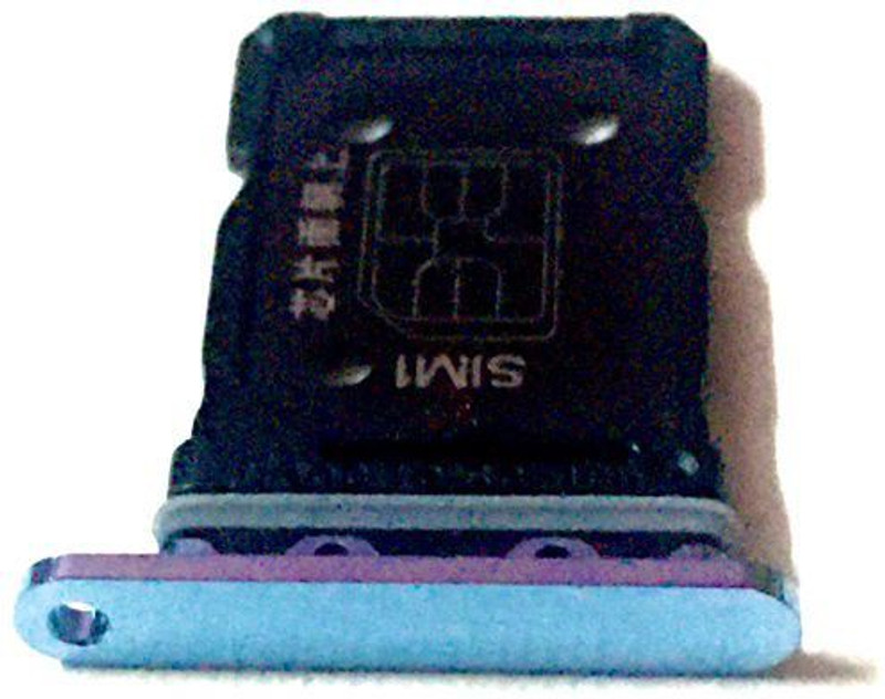Anixen Sim Card Tray(Compatible With OPPO A12 : DAR BLUE)