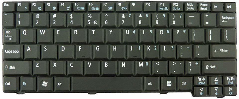 SellZone Aspire One D150 KAV60 Laptop Keyboard Replacement Key