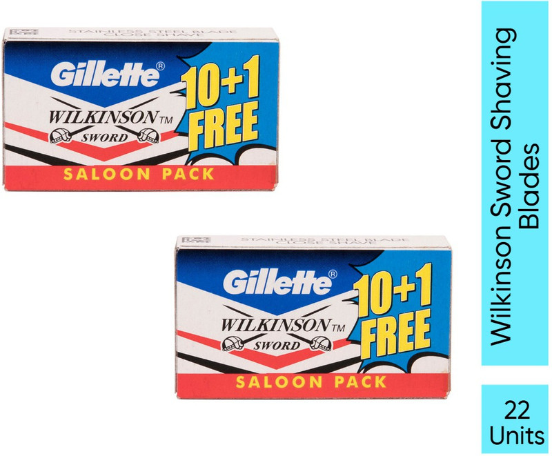 Wilkinson Sword Shaving Blades Double Edge For Shaving Razor(Pack of 2)