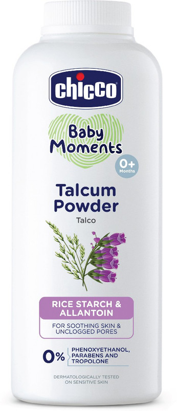 Chicco Baby Talcum Powder, Paraben, SLS & Phenoxyethanol Free, 0M+(300 g)