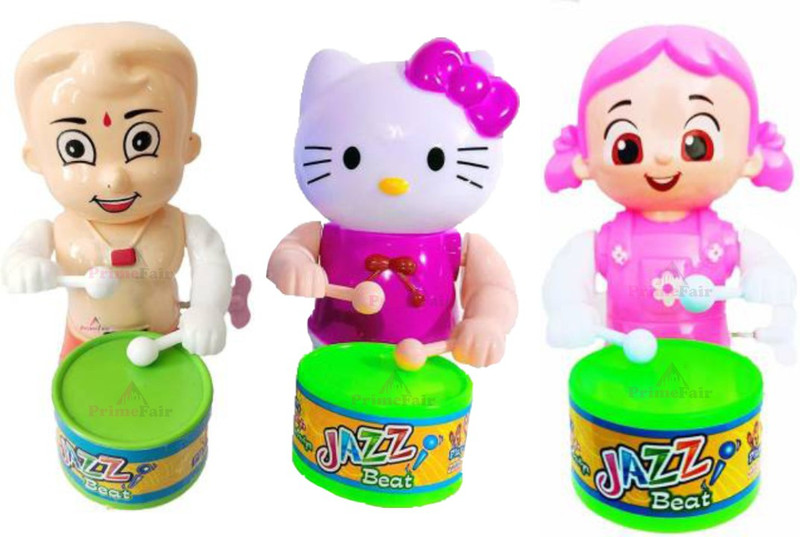 ROSEFAIR Cute Drummer Pet Toys with Dancing Action for Kids Toys(Multicolor)