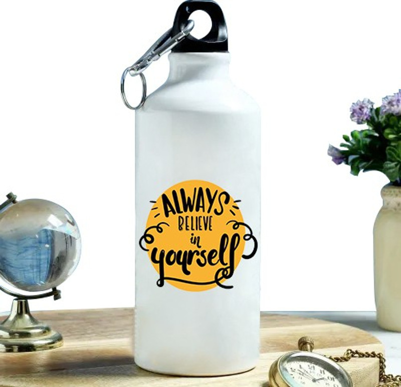 SASSIE Always Believe In Yourself Sipper Bottel(White)