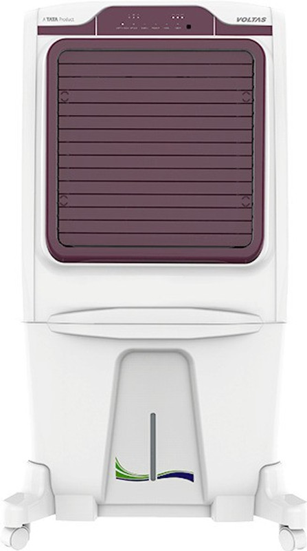 Voltas 70 L Desert Air Cooler(White - Burgandy, Epicool 70T)