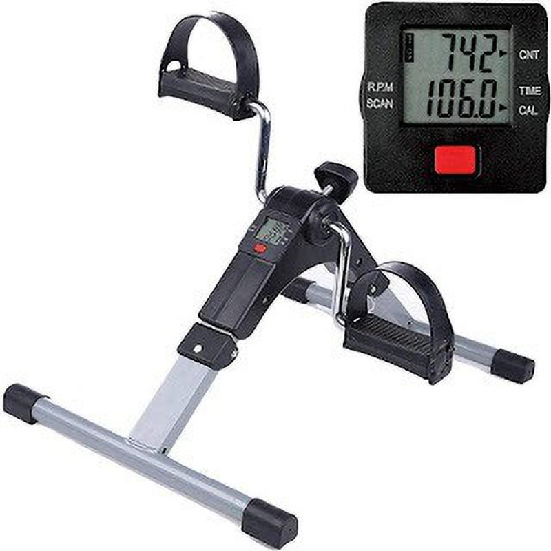 Shiv Folding Cycle Smart Pedal Cycle With Adjustable Resistance & LCD Display Mini Pedal Exerciser Cycle