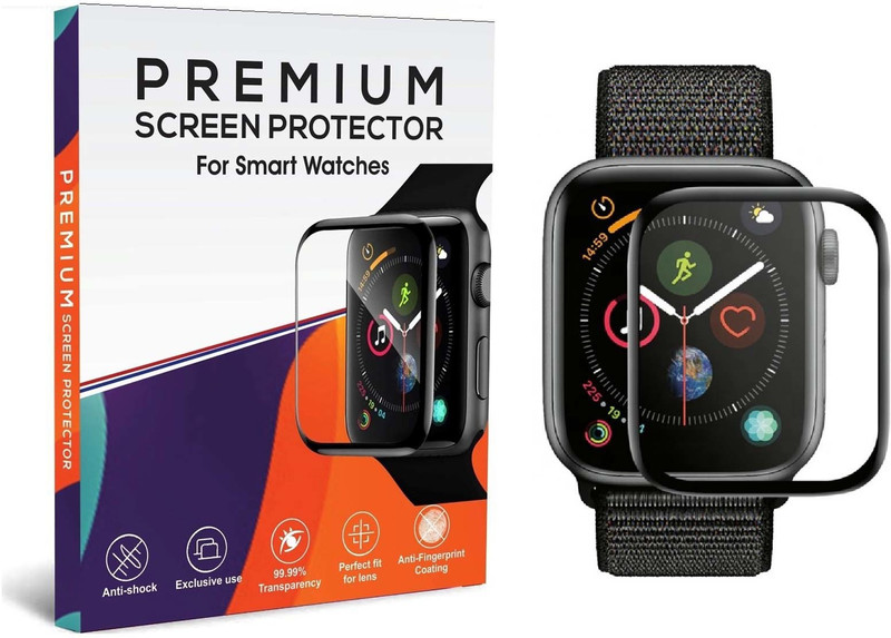 MAXEZE Tempered Glass Guard for Apple Watch Se 44mm(Pack of 1)
