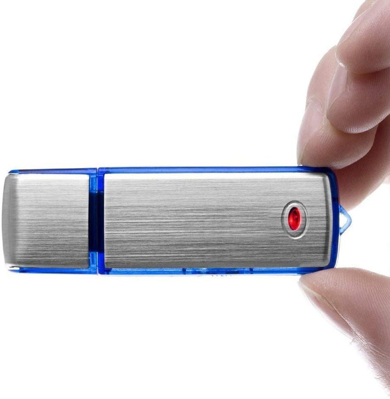 JRONJ spy hidden digital dictaphone with HD quality voice recorder Without Light 4 GB Voice Recorder(0 inch Display)