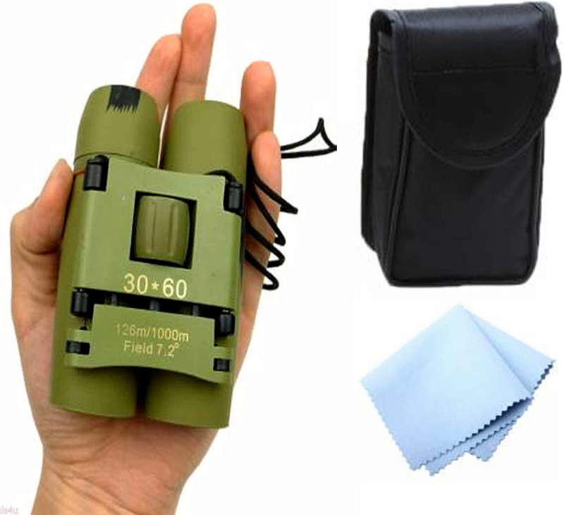 SellRider New 30X60 Zoom & Night Vision for long distance Range for bird watching Foldable Binoculars(60 mm , Green)