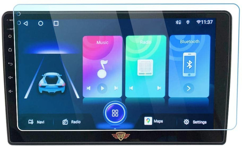 ATEEN Nano Glass for Ateen 9" inch Nano Tempered Glass/Touch Screen Navigation Car Transparent Display/Screen Protector Display Monitor Glass for Datsun Go Car Android Music System[for After Market Car Stereo](Pack of 1)