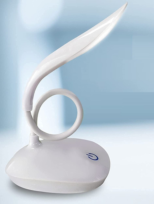 REXBURG Table Lamp Study lamp Rechargeable-CE3 Study Lamp(31 cm, Snow White)