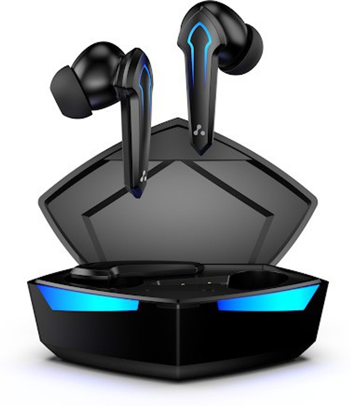 Ambrane Dots Play Earbuds with Low Latency Gaming Bluetooth(Black, True Wireless)