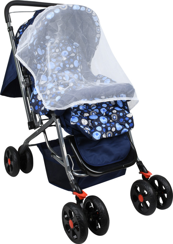 TOYSHOPPEE Pram & Stroller (Multi, Multicolor) Pram(3, Navy Blue)